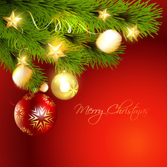 Obraz premium stylish christmas background
