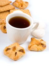 Cup of tea and biscuits