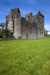 Fototapeta na wymiar Carnasserie Castle, Argyll and Bute, Scotland,