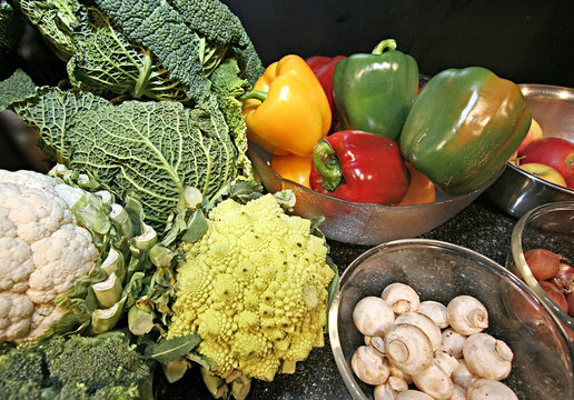 Gemüse vom Wochenmarkt
