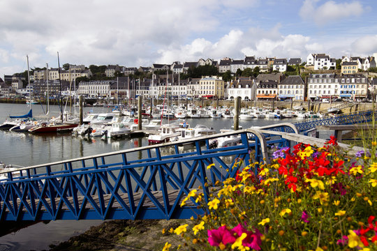 Port of Audierne landscape