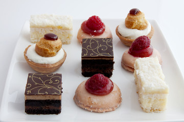 Assiette de desserts