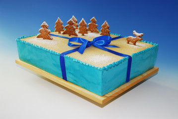 Winter-Torte