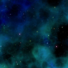 Fototapeta na wymiar nebula sky