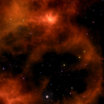 red nebula