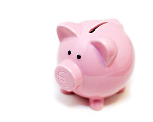 tirelire cochon rose