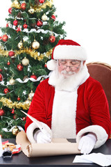 Santa writing list gifts