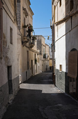 Alleyway. Grottaglie. Puglia. Italy.