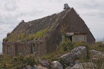 Building, Croft House, Abandoned, Ruin,