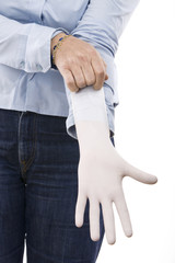 surgeon's glove