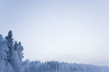 Fototapeta na wymiar Winter in the finland