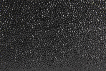 Black leather texture.