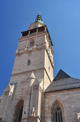 Fototapeta na wymiar Marktkirche St. Bonifacius Bad Langensalza