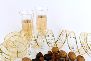 Glass of champagne . © carpeira