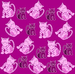 Cats pattern