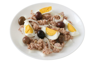 salad with tuna