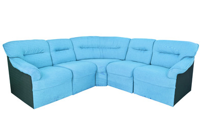 luxury sofa isolated on the white background