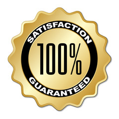 Fototapeta premium vector satisfaction guaranteed label