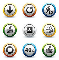 ic&ocirc;ne bouton internet