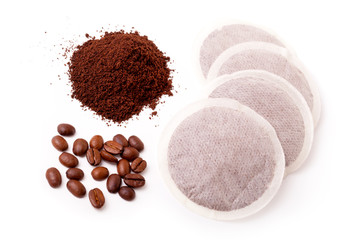Fresh ground coffee