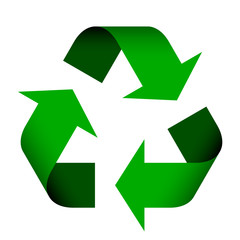 Obraz premium vector recycle symbol