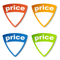 vector price tag
