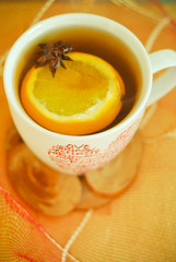 Hot Christmas tea