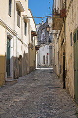 Alleyway. Oria. Puglia. Italy.