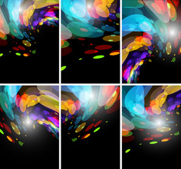 background set (business card, gift card, cover design etc.)