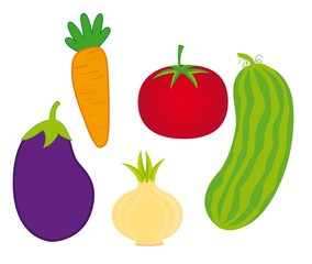vegetables vector