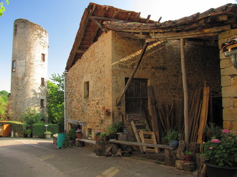 Village de Cardaillac ; Lot ; Quercy, Midi-Pyrénées