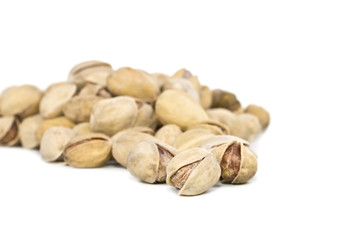 Salted pistachios.