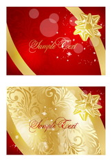 set of greeting  cards