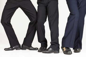 Funky businessman legs