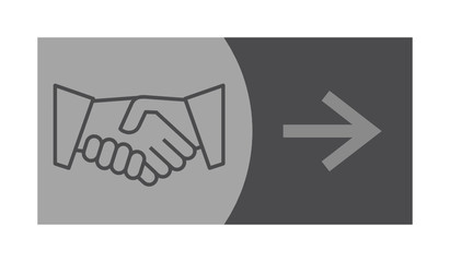 signe, symbole, picto, logo, flèche, rencontre, rendez-vous © Redzen