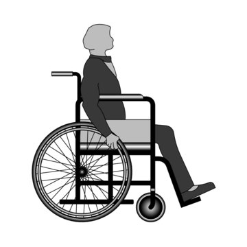disabled, vector
