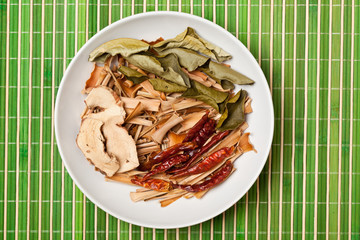 Spices for Tom Yum soup