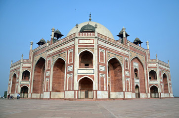 Fototapeta na wymiar Humayun's Tomb in Delhi,India