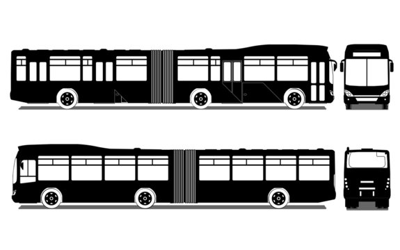 City bus, vector