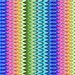 Photo sur Aluminium Zigzag fond coloré en zigzag, vecteur