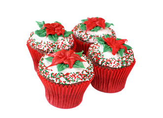 Christmas cupcakes