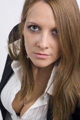 Young business woman