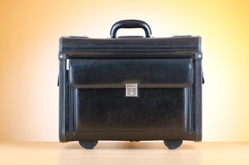 Business cases against gradient background