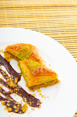 Traditional turkish sweet dessert
