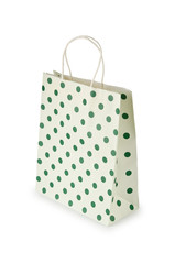 Shopping bag isolated on the white