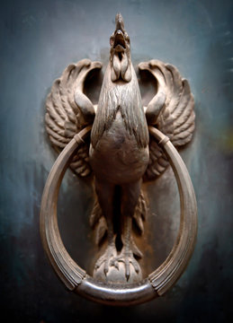 Bronze Cock knocker