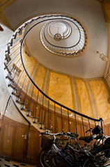 Parisian spiral staircase