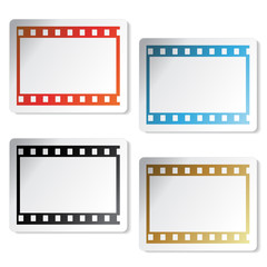 Vector film stickers