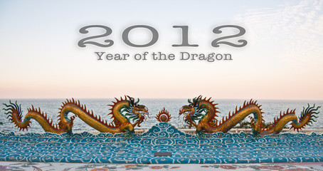 Obraz premium 2012 Year of the Dragon