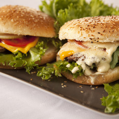 cheese burgers